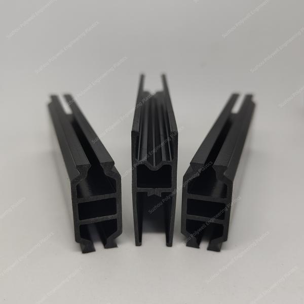 Пластмасса повторно использует нейлон PA66 GF25 материальных зерен полиамида черный для прокладки изоляции жары