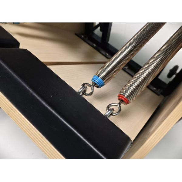 High End Wooden Pilates Equipment Elite Maple Pilates Wunda Chair Dual Spring Tension System