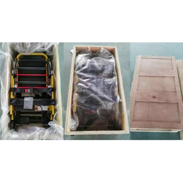 Foldable Electric Stair Climbing Wheelchair For Old People Up And Down Stairs