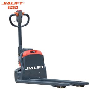 Pedestrian Electric Pallet Truck Rated Traction Weight 2000 kgs 2 Ton