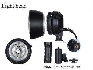 Освещение фотографии со вспышкой регулировки ПФ-600 Степлесс на открытом воздухе