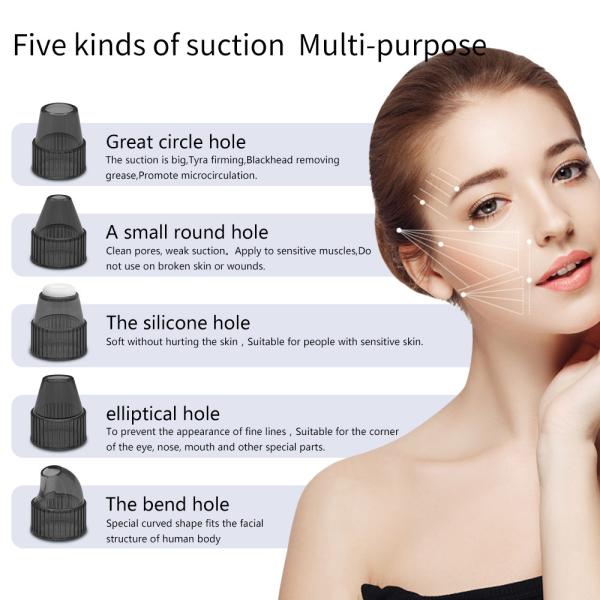 Facial Pores Cleansing Blackhead Remover Machine Electric Vacuum Cupping For Skin