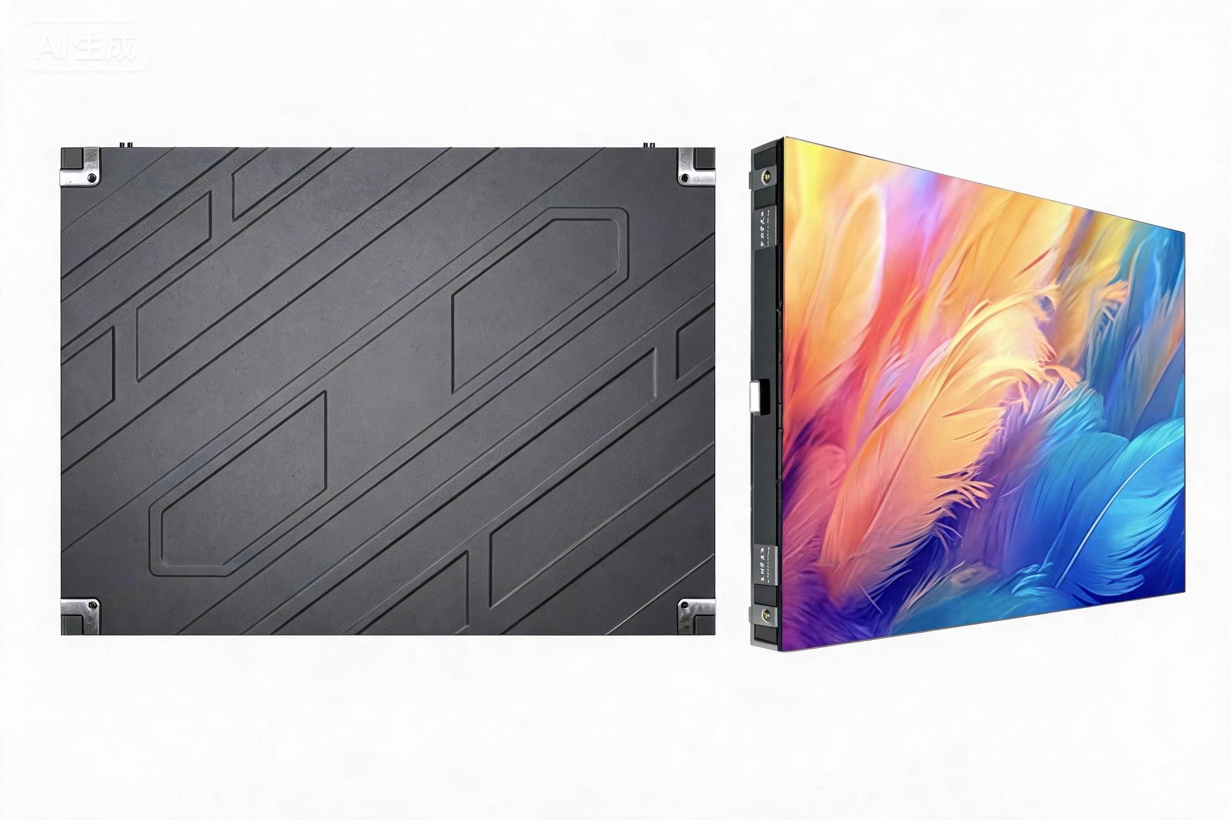 Micro Type Fully Flip Chip Common Cathode COB Display Panel Energy Saving 600x337.5mm