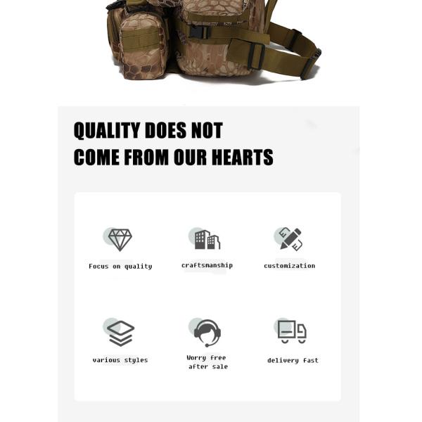 OEM Multifunctional 45L Outdoor Sports Bag Backpack For Camping Hiking Climbing