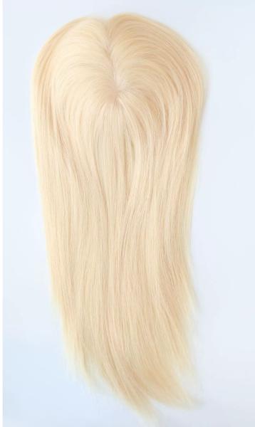 Wholesale Top Quality Fine Mono Base Pure Human Hair Toupee For Women Hair Loss Treatment Topper lace topper for women