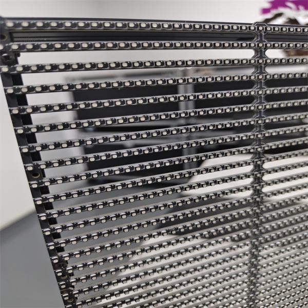 Full-Color LED Transparent Screen Advertising Display Screen Grille and Display Screen