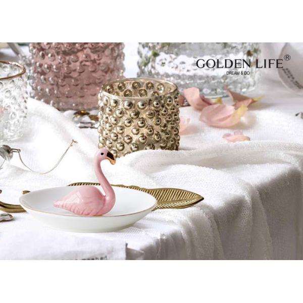 Rabbit Ring Dish Holder Jewelry Ceramic Jewelry Dish For Earrings Necklace