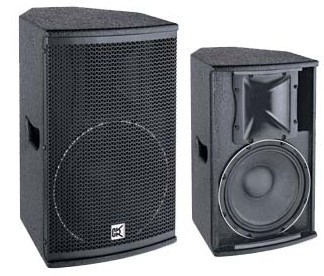 Dual 15 Cabinet Audio System Loudspeaker For Live Sound Bands