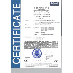 Shenzhen Canroon Electrical Appliances Co., Ltd. Certificaciones