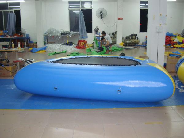0.9mm Heavyduty Pvc Tarpaulin Inflatable Bouncer Water Sports , Inflatable Water Games