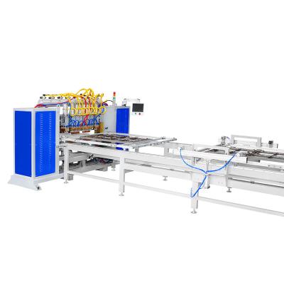 Twenty Head Refrigerator Condenser Welding Machine For Bundy Tube Condenser Automatic