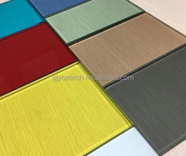 Vidro laminado PVB amarelo para estrutura sólida Construção de edifícios Escadaria de cozinha