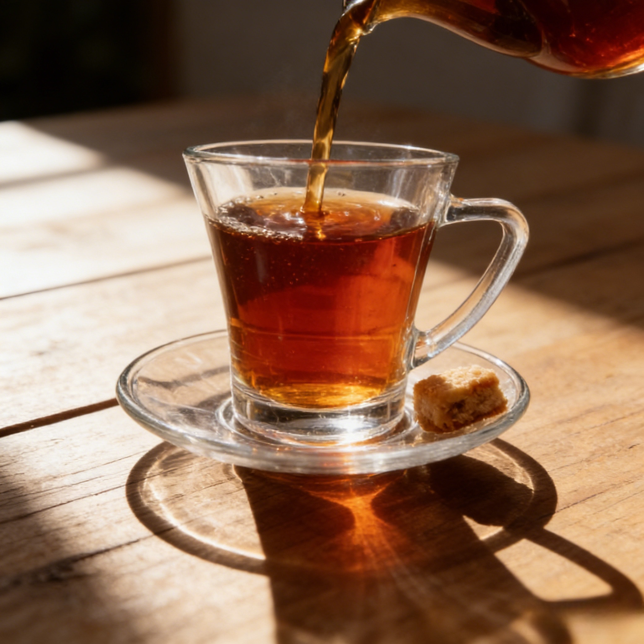 12 Pieces per Set Glass Tea Cups 6pcs Turkish Cups 6pcs Saucers Dishwasher Safe Made from Glass Perfect for Serving Hot Tea in Restaurants and Cafes