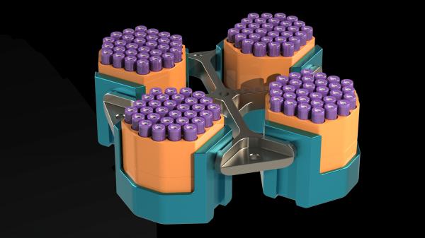 Rugged Centrifuge Rotor 4x750mL Horizontal Rotor For Blood Tube Decapping And High Throughput