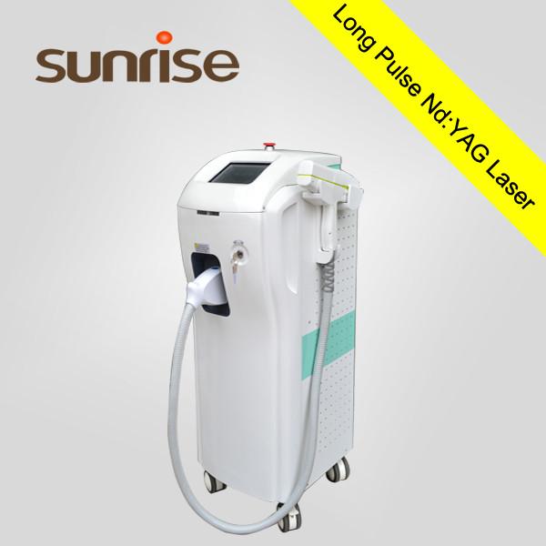 Vascular lesion treatment and hair removal of long pulse laser generator machine