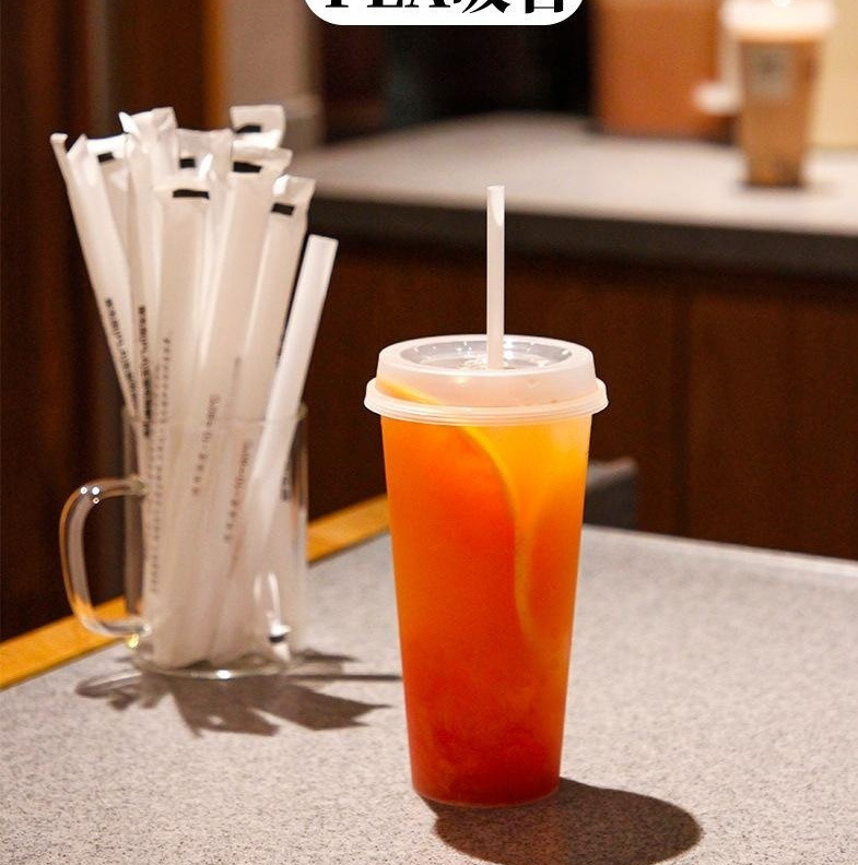 Disposable PLA Straws Eco Friendly Compostable Biodegradable Multi Color for Party