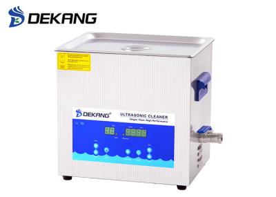 Power Adjustable Digital Ultrasonic Cleaner , 10L Industrial Ultrasonic Cleaning Tanks