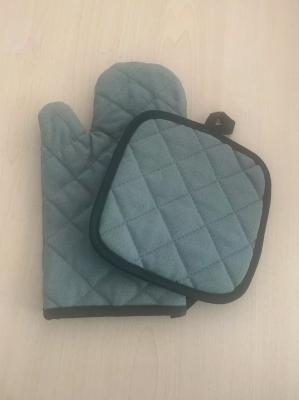 Bbq Cotton Soft Heat For Cooking For Kitchen Hands Household Thickened Gloves