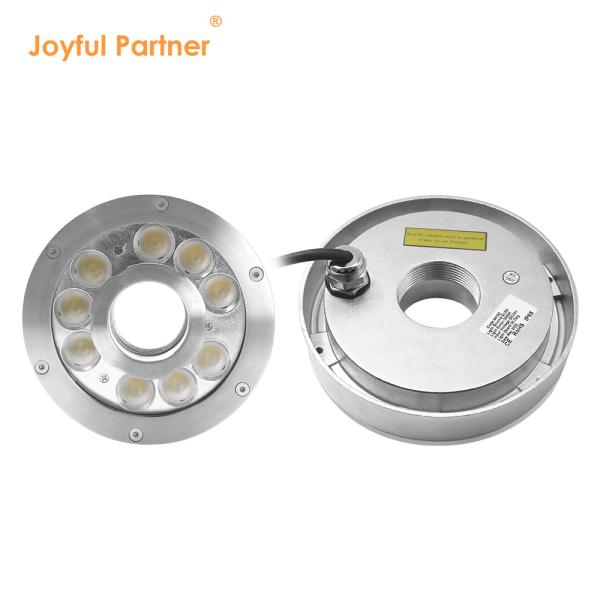 IP68 LED Underwater Fountain Light 12V 24V Stainless Steel 2700K-6500K