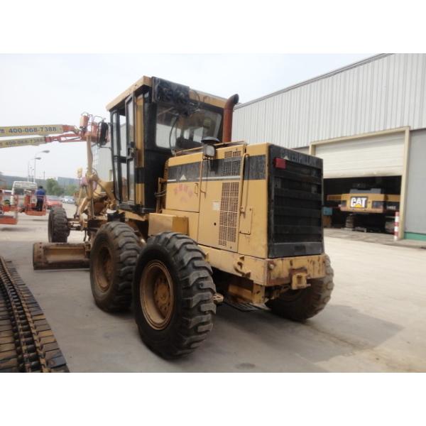 CAT Caterpillar120H Grader Good Performance and from Japan for Used Land Flat Machine