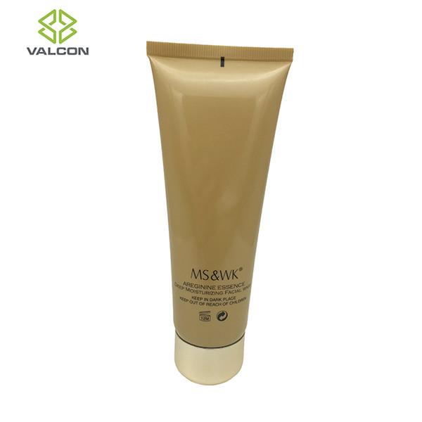 Logo Design Plastic Tube Containers For Facial Wash Cleansing UV Screw Cap