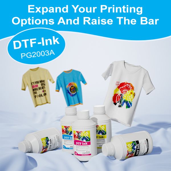 FCOLOR Manufacturer 500ML High Quality Heat Transfer White Tinta DTF for Epson XP600 I3200 4720 L1800 L8050 Dtf Printer Ink