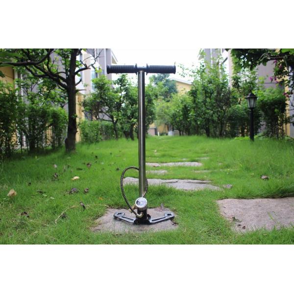 Mini Hand Operated 4500PSI Air Pump For Air Compressor Soft Handle Founded