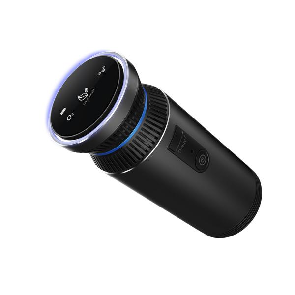 Black Smart Air Purifier O3 Ozone Formaldehyde Odor And VOC Purification