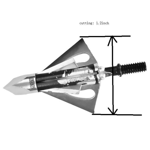 Spintite Crimson 100 Grain Expandable Broadheads And Field Points 3blade