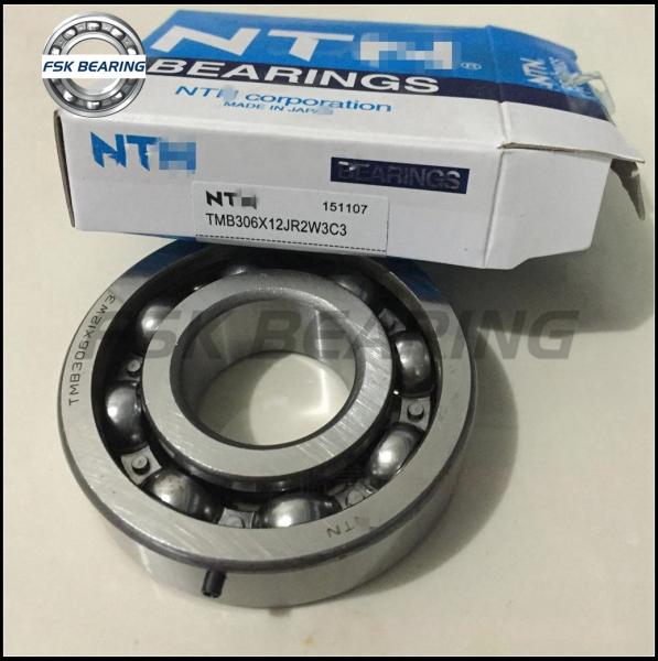 Single Row TMB 306 X12JR2W3C3 Deep Groove Ball Bearing 30*72*19mm High Quality