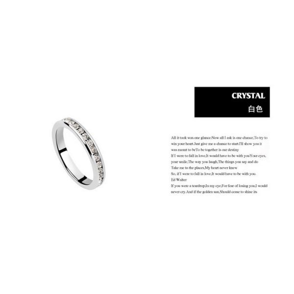 Austrian Crystal Ring Ring backlit Korea Korean jewelry