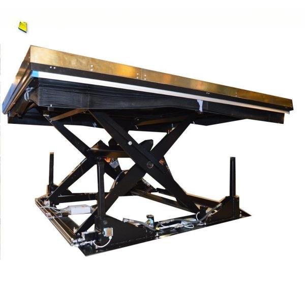 Swedish Church Hydraulic Scissor Lift Table with 450mm Lift Stroke and Special Weight Level Carrying Capacity from Marco