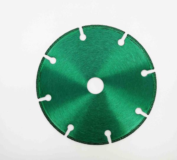 vacuum brazed super thin metal cutting diamond  blade with fast cutting speed and durable life