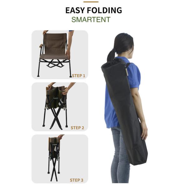 Portable Fur Seal Folding Beach Lounge Chair Low Back Aluminum Teak Armrest 58x65x69CM