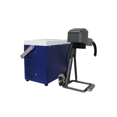 8inch Touch Screen Handheld Fiber Laser Engraver 75mm For Stainless Steel