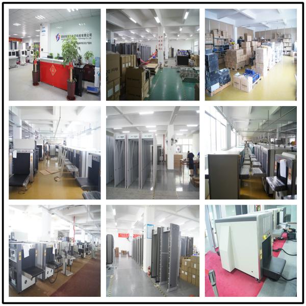 Gate Airport Metal Detector Archway , Walk Through Security Scanners 18 Detecting Zones