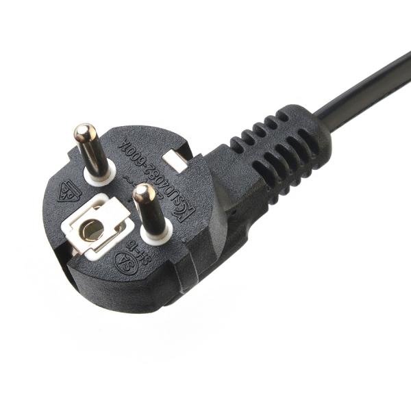 KC Standard C19 Connector Copper Power Cord Extension Cords with Insulation Protection H05VV-F/H05RN-F 3x0.75-1.5MM2