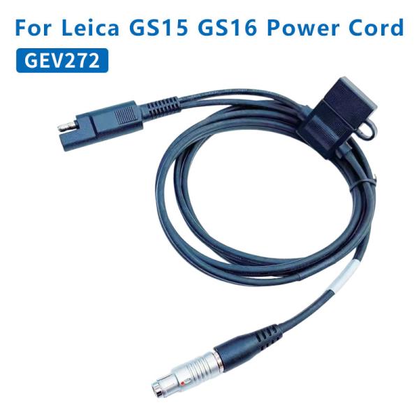 GNSS Power Cable GEV272 809028 And GVP711 Applicable To Leica GS15 GS16 GS18 Power Cable Satel HPR Power Cable