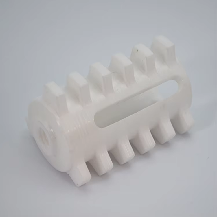 Yttria Stabilized Zirconia Ceramic Components CNC Machining High Accuracy