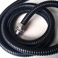 Round Head Code Heavy Duty Electrical Metal Flex Conduit In AISI 316 L Flexible Metallic Tubing