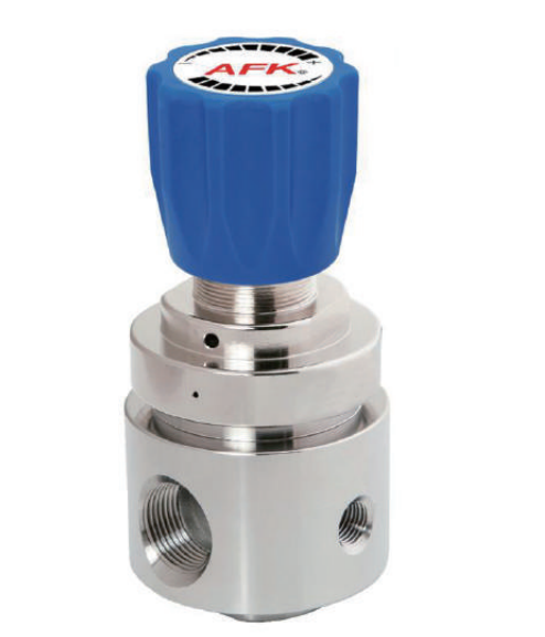 AFK 1000psi Nitrogen High Pressure Regulator 316L Stainless Steel Dual Gauge