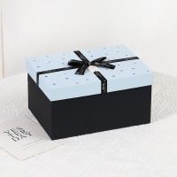 Base rectangular y tapa Cajas de cartón Papel de embalaje Caja de regalo de Navidad Caja de cartón