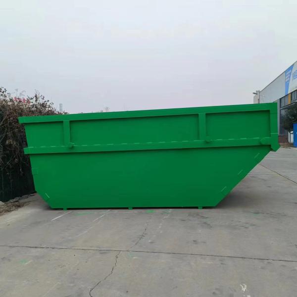 2m3 -12m3 Skip Bin 4-5mm Floor 3-4mm Sidewalls Hook Lift Skip Bin Manufacturer