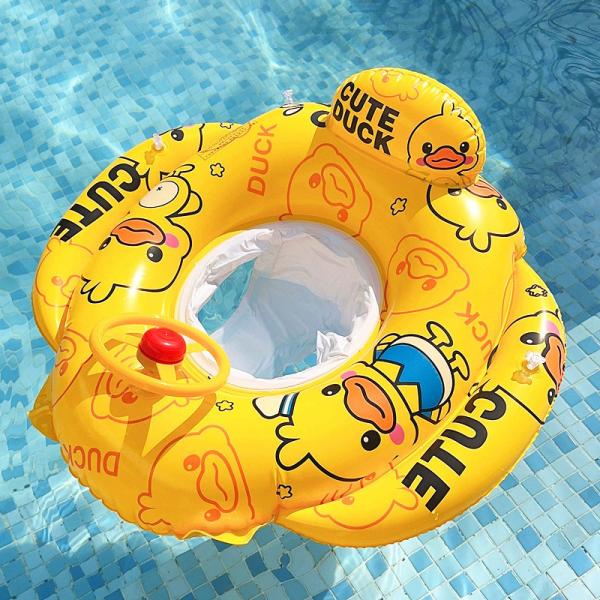 Age Range 2 to 4 Years Cute Pattern Swimming Pool Float Ring Tubes for Kids' Pool Fun