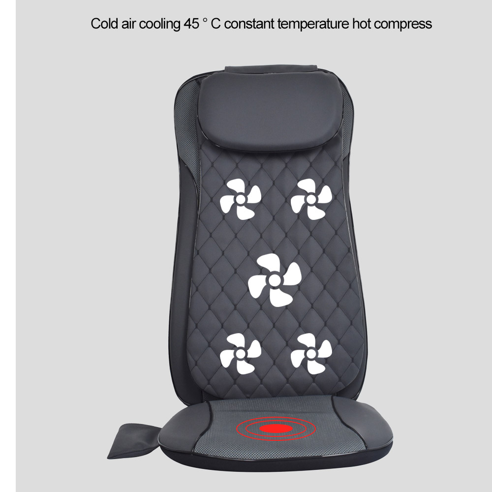 High Quality Electric Shiatsu Back Vibration Massage Cushion with Heat and Cool