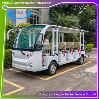 14 Seats New Electric City Bus AC Motor 72V Electric Passenger Vehicles For Park