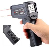 Thermomètre laser à haute température à écran LCD Kaemeasu à 550 °C pour la cuisson