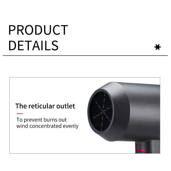 Мотор фена 1500W волос Microfilter ионный малошумный уникальный безщеточный