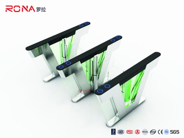 Turnstyle Door Turnstile Access Control System Arm Swing Barrier Gates For Bank