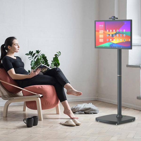 27дюймовый Standbyme Мобильный Smart TV Android10 без задержки Живое вещание доступно Мобильный Smart TV с роликом